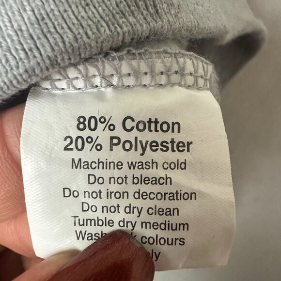 Vtg Official Oxford University Sweatshirt XL Gray Crewneck Pullover academia - Picture 5 of 7